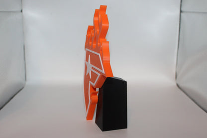 Famous, Travis Barker 3D printed Logo Sign Wall Desk Shelf Art