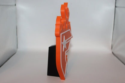 Famous, Travis Barker 3D printed Logo Sign Wall Desk Shelf Art