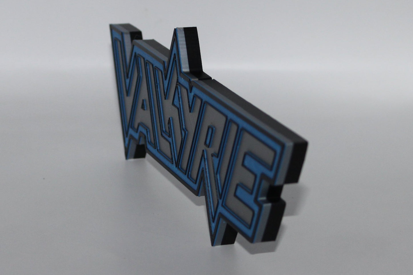 Valkyrie 3D printed Logo Sign Wall Desk Shelf Art