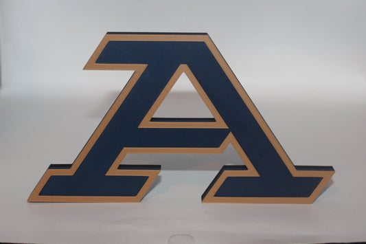 Akron Zips 3D printed Logo Sign Wall Desk Shelf Art