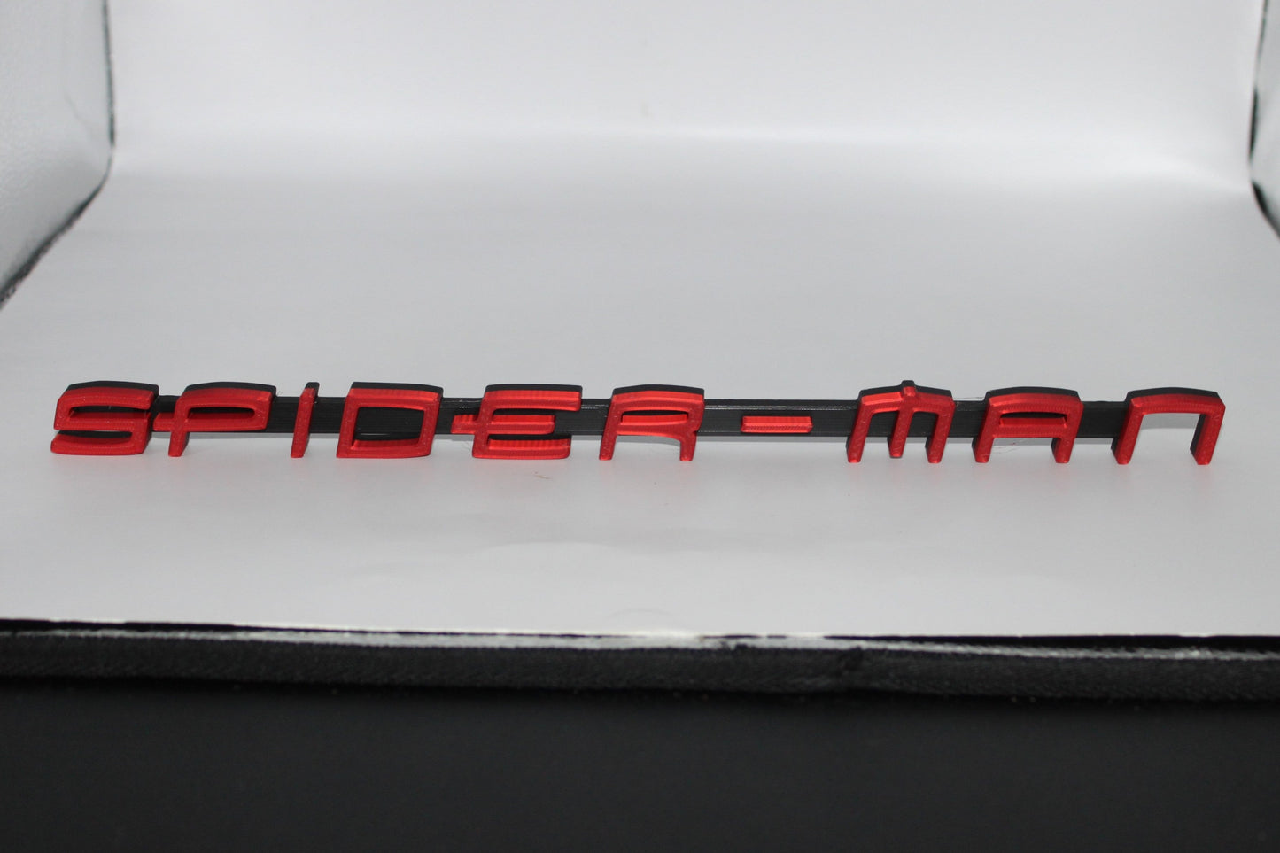 Spider-Man 3D printed Logo Sign Wall Desk Shelf Art