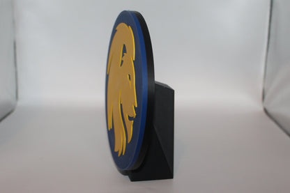 A&M-Commerce Lions 3D printed Logo Sign Wall Desk Shelf Art