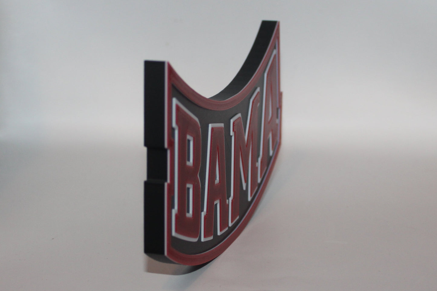 Alabama Crimson Tide 3D printed Logo Sign Wall Desk Shelf Art