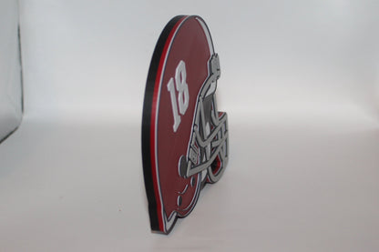 Alabama Crimson Tide 3D printed Logo Sign Wall Desk Shelf Art