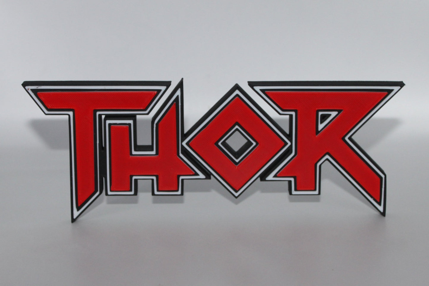 Thor 3D printed Logo Sign Wall Desk Shelf Art