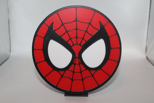Spider-Man 3D printed Logo Sign Wall Desk Shelf Art