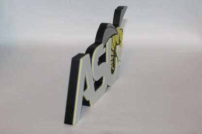 Alabama State Hornets 3D printed Logo Sign Wall Desk Shelf Art