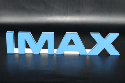 IMAX 3D printed Logo Sign Wall Desk Shelf Art