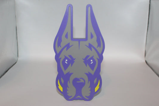 Albany Great Danes 3D printed Logo Sign Wall Desk Shelf Art