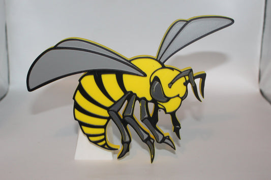 Alabama State Hornets 3D printed Logo Sign Wall Desk Shelf Art