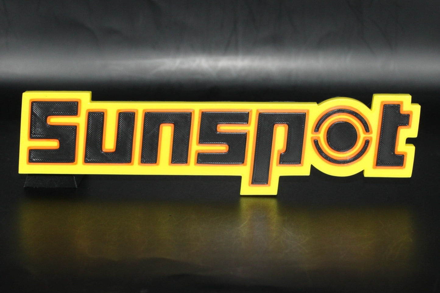 Sunspot 3D printed Logo Sign Wall Desk Shelf Art