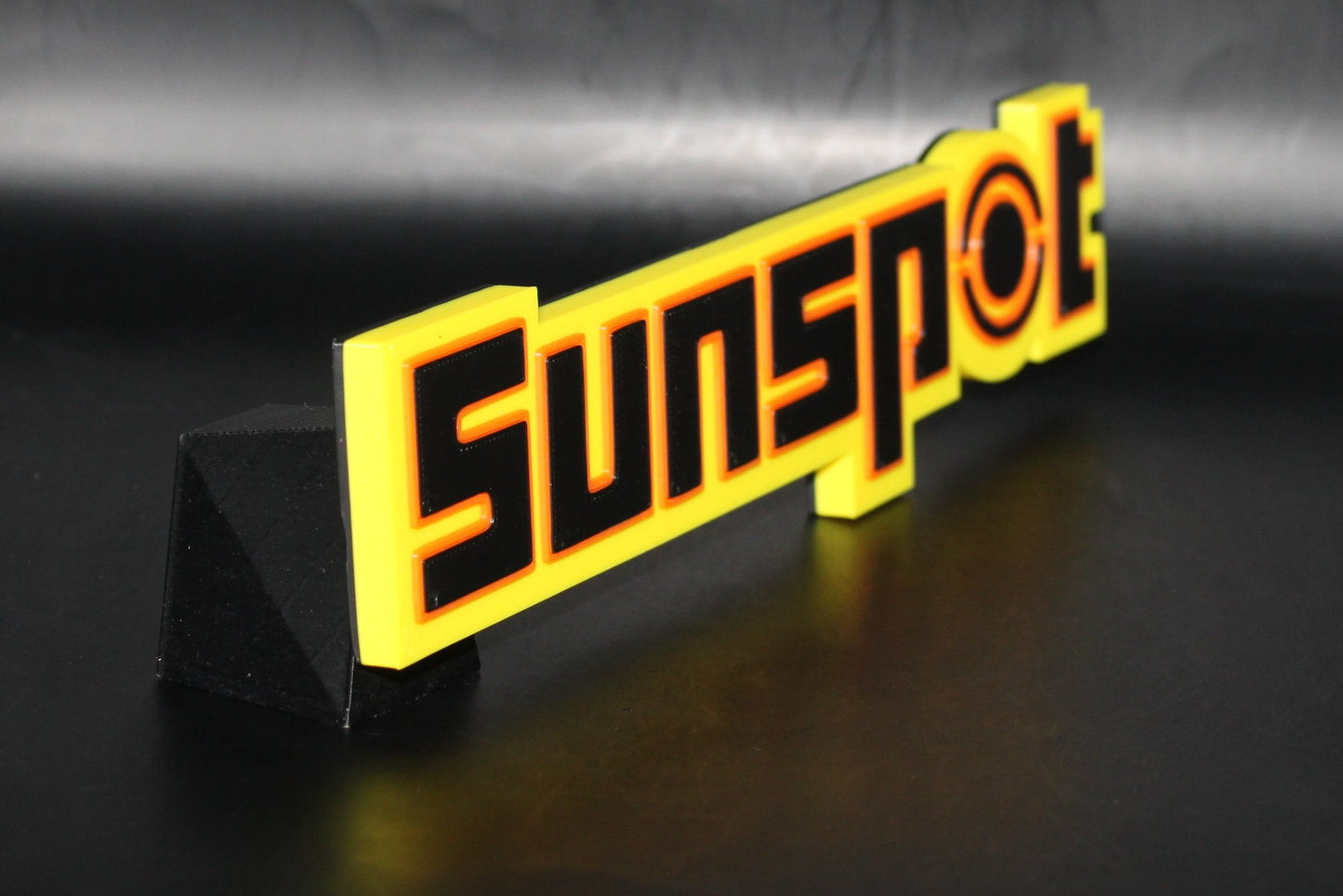 Sunspot 3D printed Logo Sign Wall Desk Shelf Art