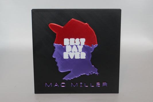 Mac Miller 3D printed Logo Sign Wall Desk Shelf Art