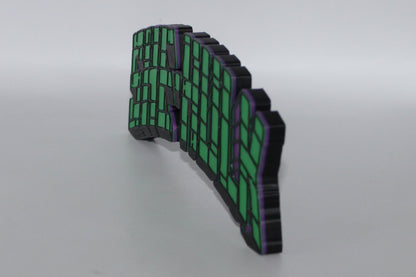 She Hulk 3D printed Logo Sign Wall Desk Shelf Art