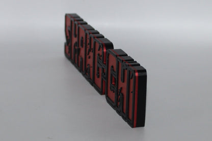 Shang-Chi 3D printed Logo Sign Wall Desk Shelf Art