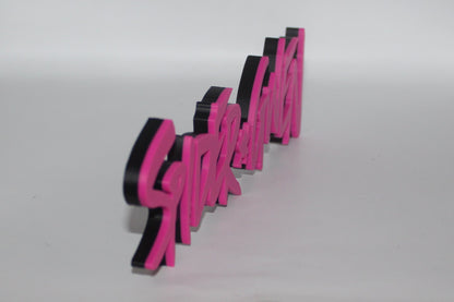 Spider Gwen 3D printed Logo Sign Wall Desk Shelf Art
