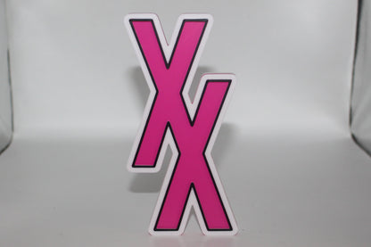 Lost XX MGK 3D printed Logo Sign Wall Desk Shelf Art