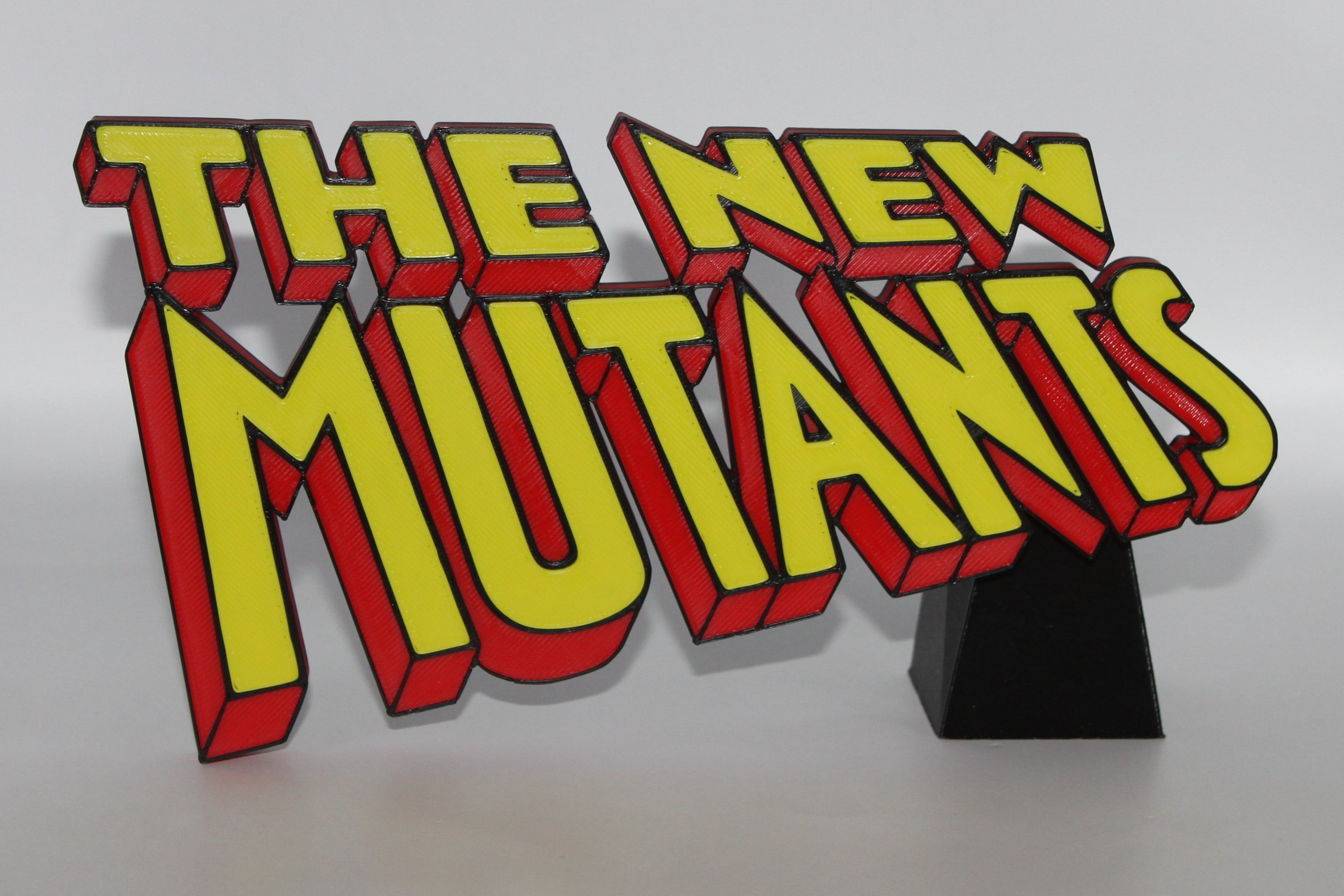 Mutant Rights Now Sign The New Mutants 3D printed Logo Sign Wall Desk Shelf Art – WindyCity3D