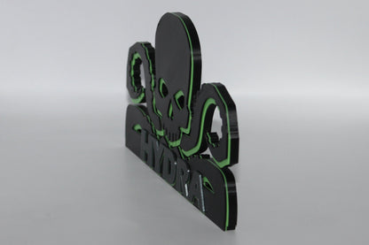 Hydra 3D printed Logo Sign Wall Desk Shelf Art