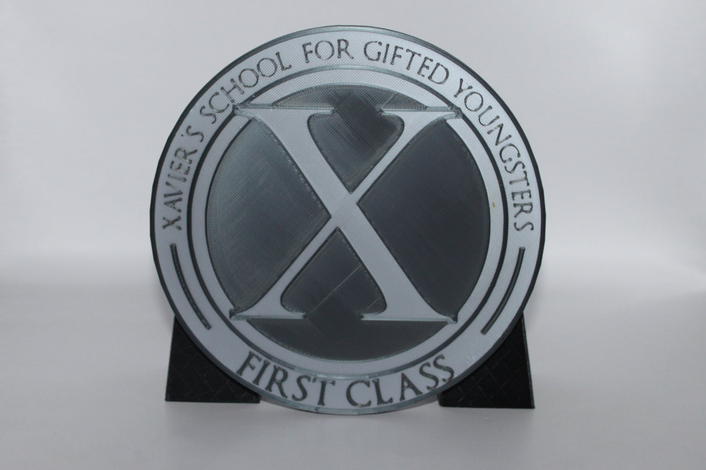 Xavier's School For Gifted Youngsters, FIRST CLASS 3D printed Logo Sign Wall Desk Shelf Art