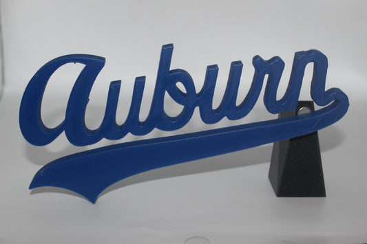 Auburn Tigers 3D printed Logo Sign Wall Desk Shelf Art