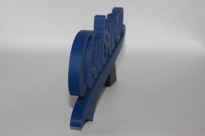 Auburn Tigers 3D printed Logo Sign Wall Desk Shelf Art