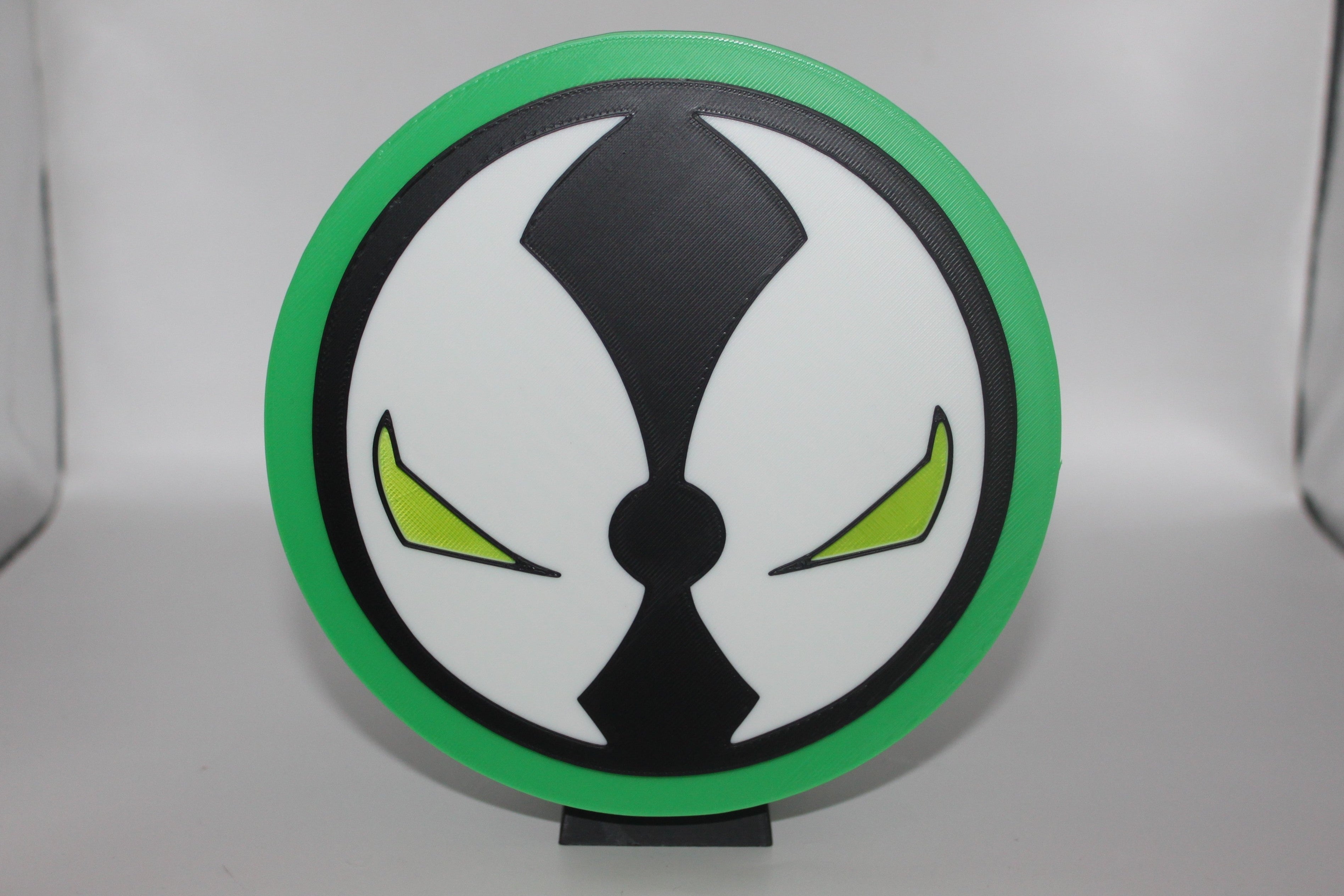 Spawn 3D printed Logo Sign Wall Desk Shelf Art – WindyCity3D