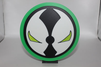 Spawn 3D printed Logo Sign Wall Desk Shelf Art