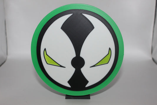 Spawn 3D printed Logo Sign Wall Desk Shelf Art