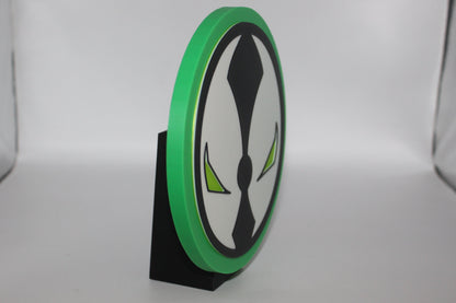 Spawn 3D printed Logo Sign Wall Desk Shelf Art