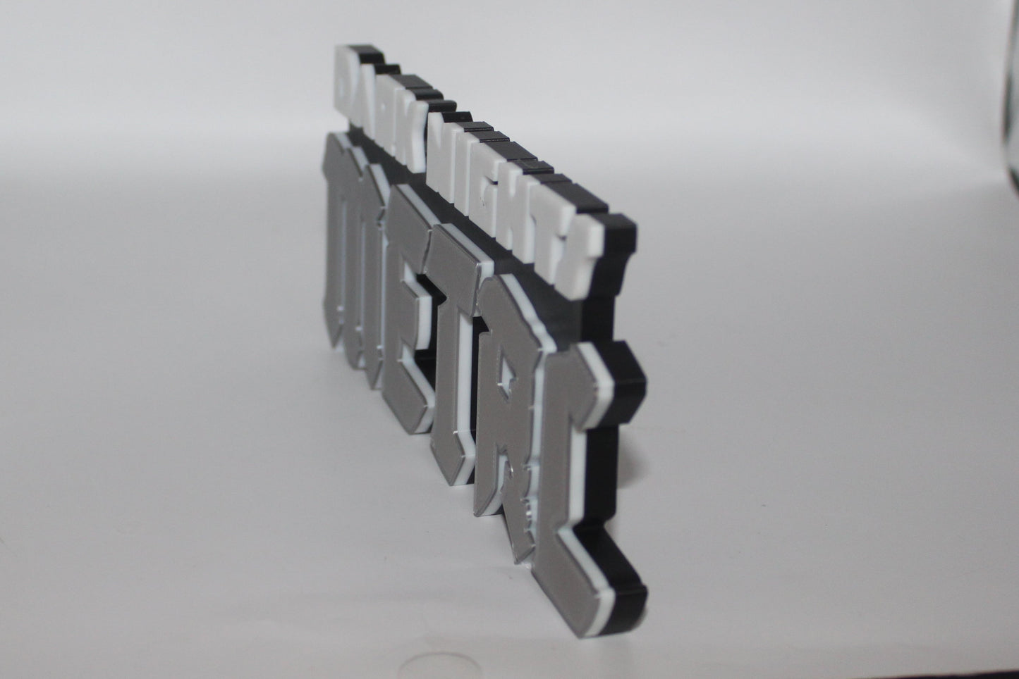 Dark Nights Metal 3D printed Logo Sign Wall Desk Shelf Art
