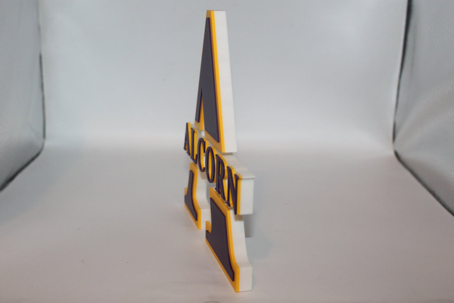 Alcorn State Braves 3D printed Logo Sign Wall Desk Shelf Art