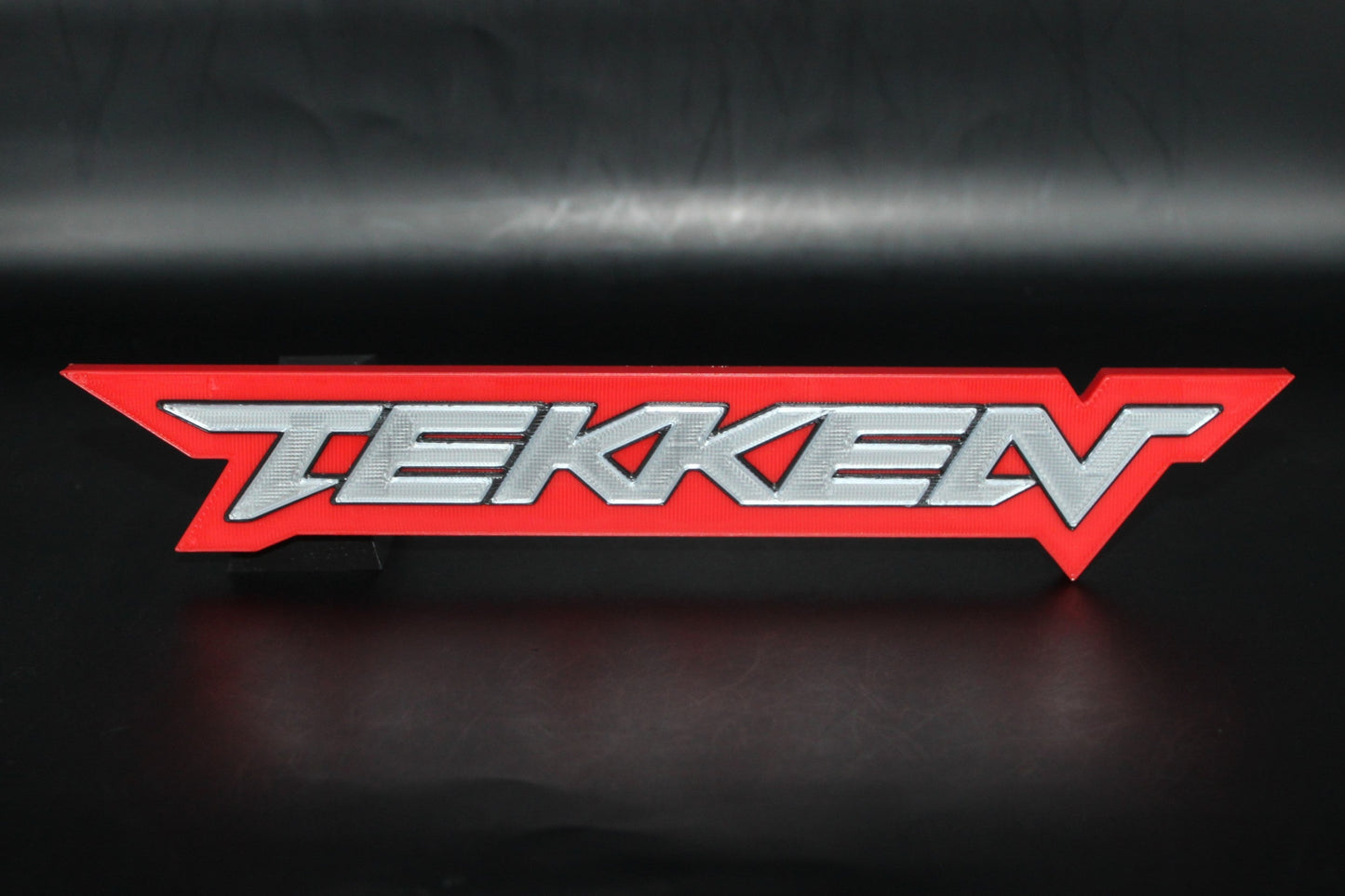 Tekken 3D printed Logo Sign Wall Desk Shelf Art