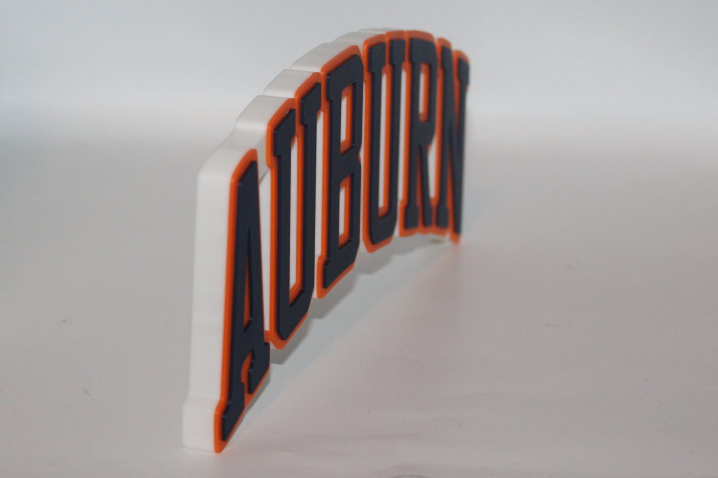 Auburn Tigers 3D printed Logo Sign Wall Desk Shelf Art