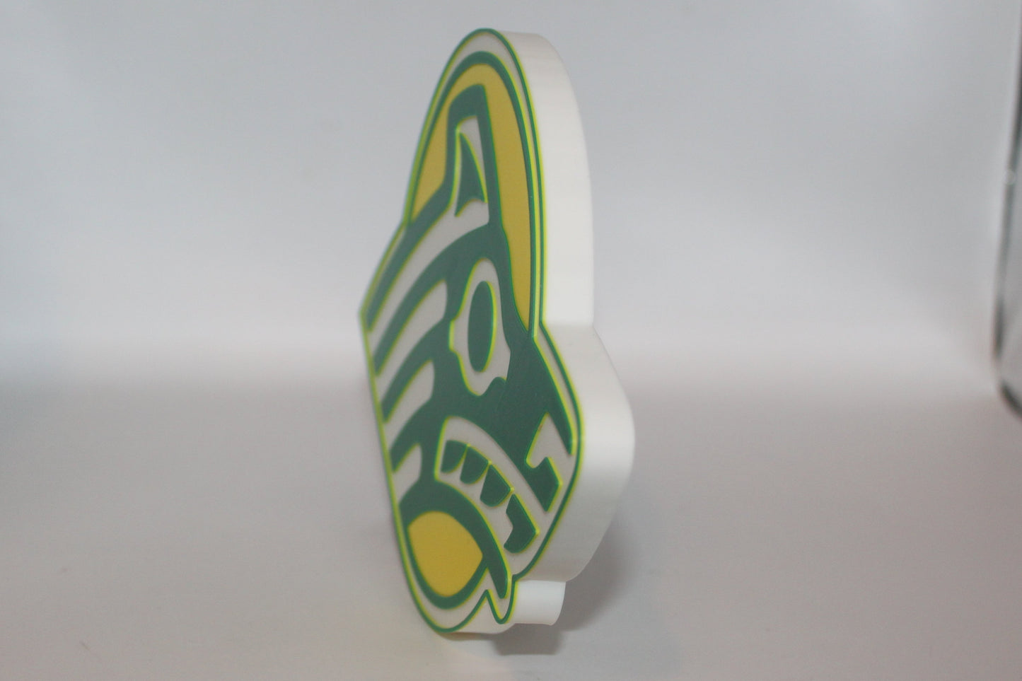 Alaska Anchorage Seawolves 3D printed Logo Sign Wall Desk Shelf Art