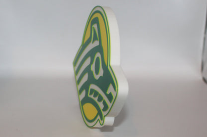 Alaska Anchorage Seawolves 3D printed Logo Sign Wall Desk Shelf Art