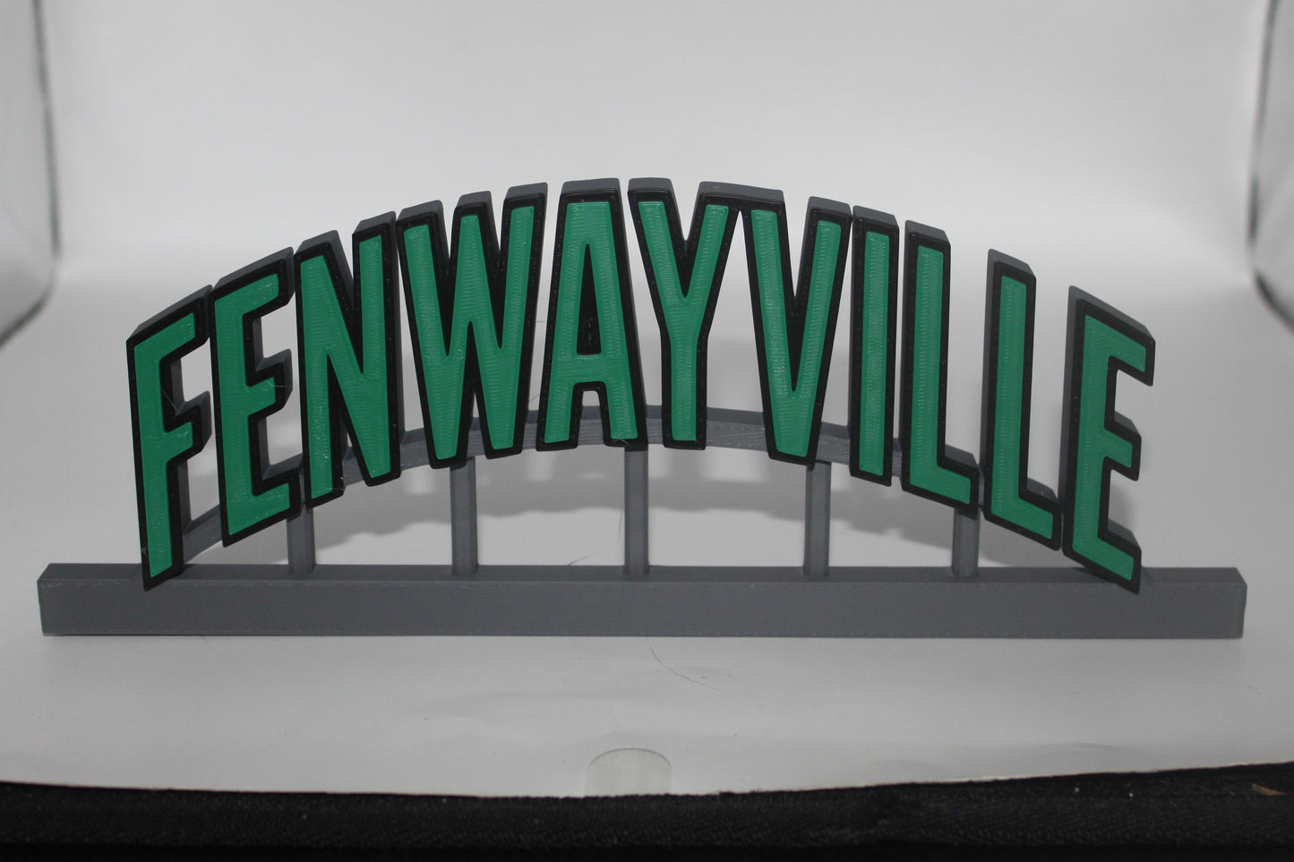 Fenway Park, Fenwayville, Boston Red Sox 3D printed Logo Sign Wall Desk Shelf Art