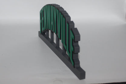 Fenway Park, Fenwayville, Boston Red Sox 3D printed Logo Sign Wall Desk Shelf Art