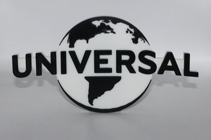 Universal 3D printed Logo Sign Wall Desk Shelf Art