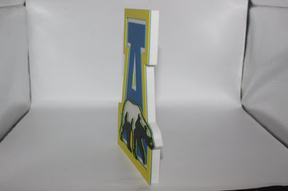 Alaska Nanooks 3D printed Logo Sign Wall Desk Shelf Art