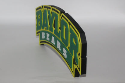 Baylor Bears 3D printed Logo Sign Wall Desk Shelf Art