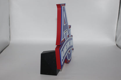 American Eagles 3D printed Logo Sign Wall Desk Shelf Art