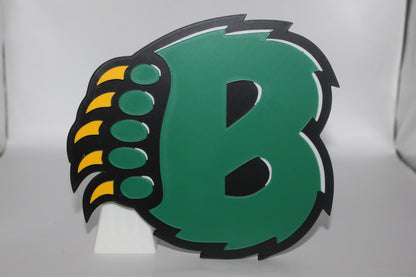 Baylor Bears 3D printed Logo Sign Wall Desk Shelf Art