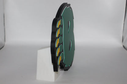 Baylor Bears 3D printed Logo Sign Wall Desk Shelf Art