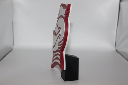 Bellarmine Knights 3D printed Logo Sign Wall Desk Shelf Art