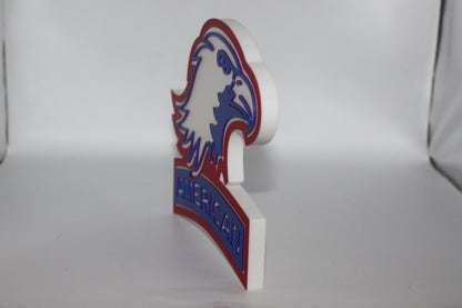 American Eagles 3D printed Logo Sign Wall Desk Shelf Art