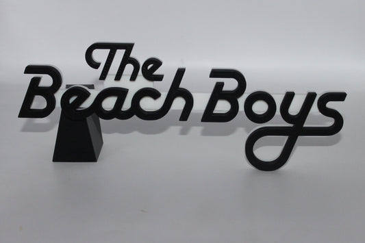 The Beach Boys 3D printed Logo Sign Wall Desk Shelf Art