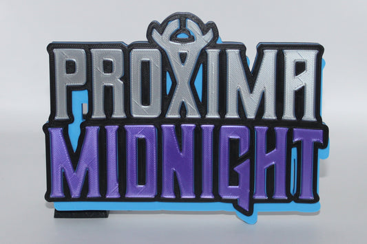 Proxima Midnight 3D printed Logo Sign Wall Desk Shelf Art