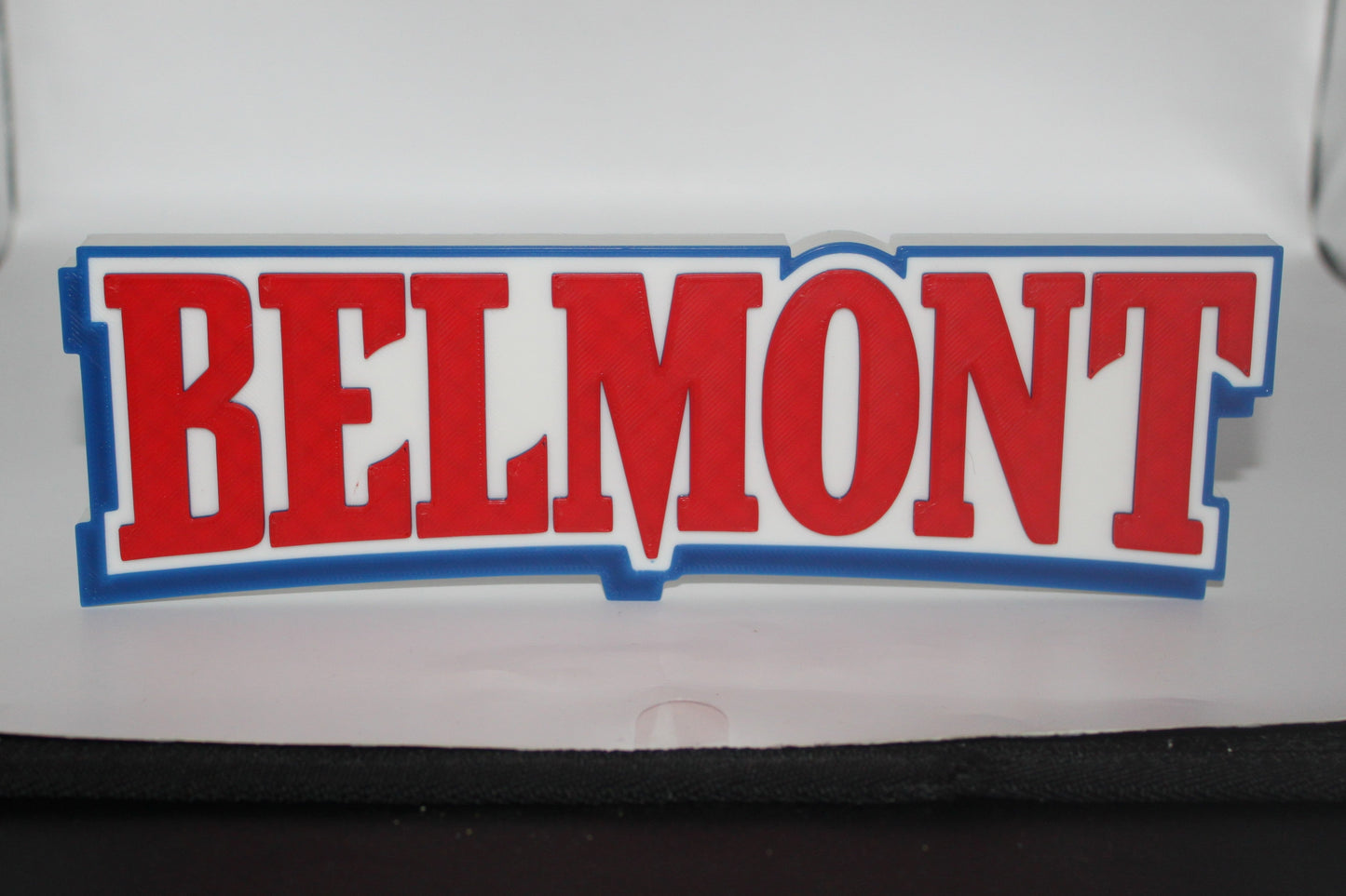 Belmont Bruins 3D printed Logo Sign Wall Desk Shelf Art
