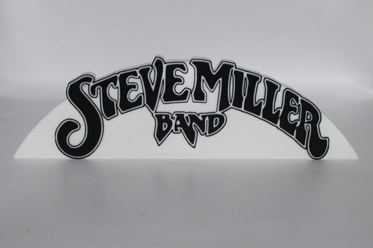 Steve Miller Band 3D printed Logo Sign Wall Desk Shelf Art